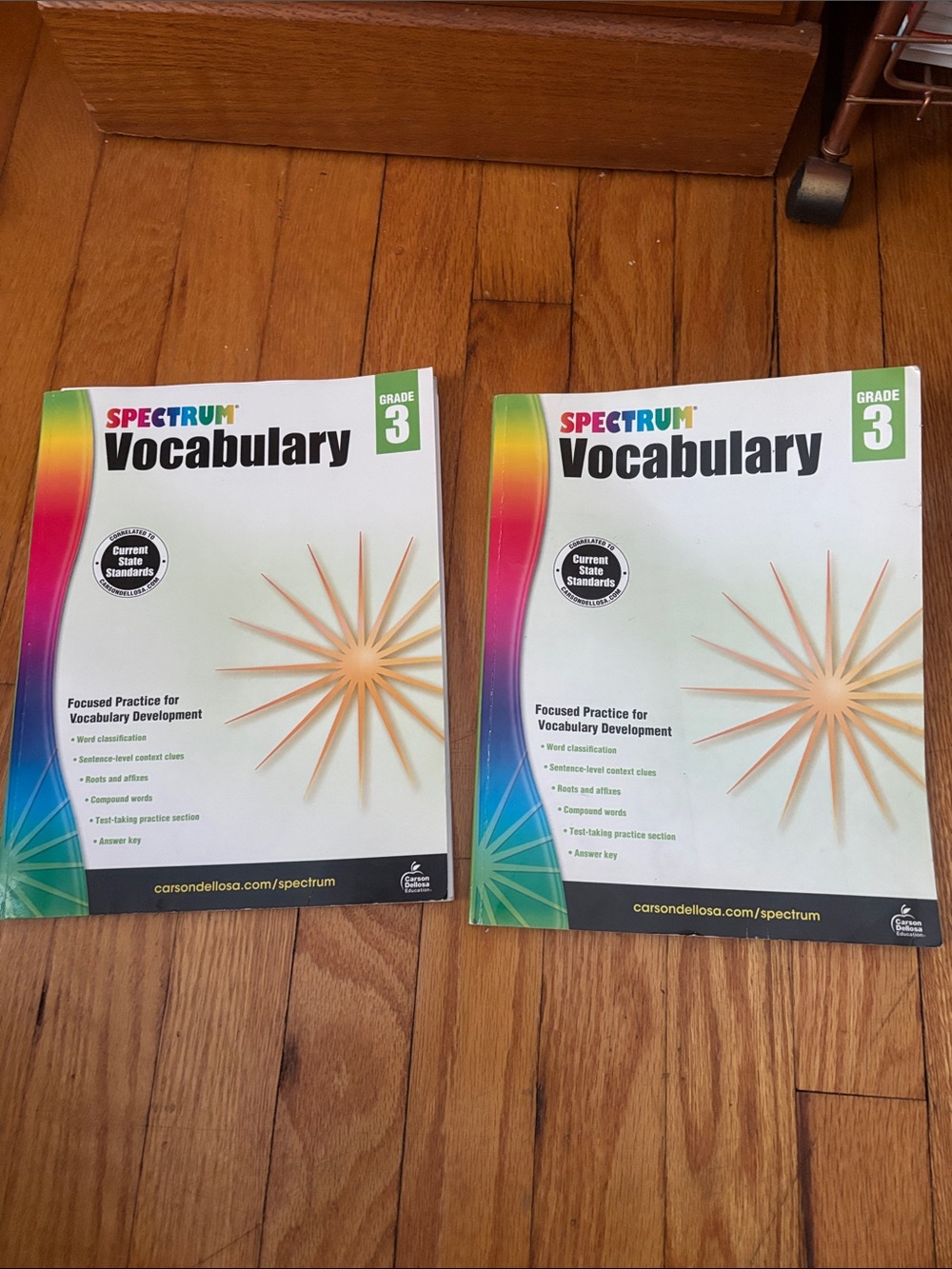 Spectrum Grade 3 Vocabulary Workbooks Buy one Get One Free!